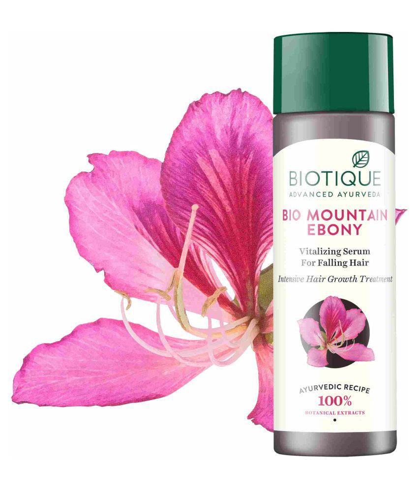 Biotique mountain ebony hair serum reviews
