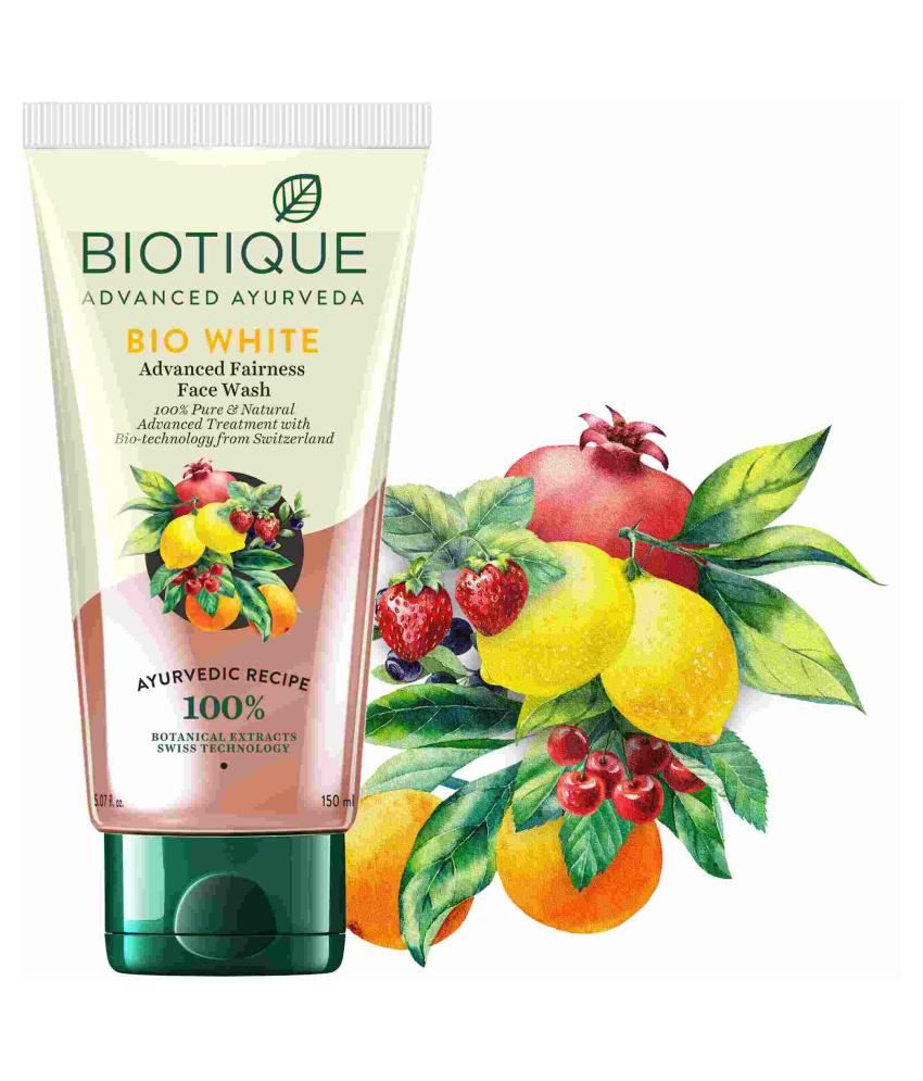 Biotique Bio White Whitening & Brightening Face Wash For All Skin types