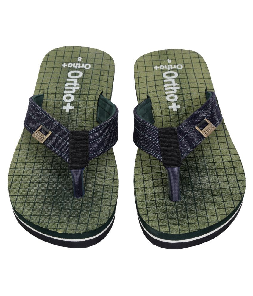 Altek Green Thong Flip Flop Price In India Buy Altek Green Thong Flip