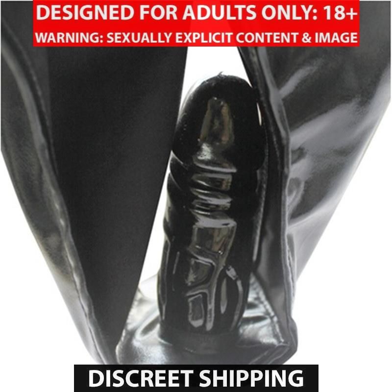 Leather Male Female Underwear Panties Pants