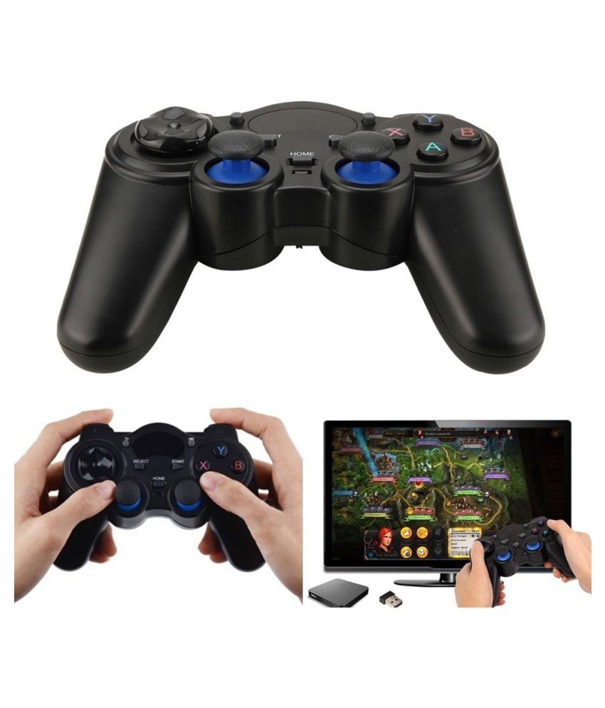 2.4 ghz wireless game controller gamepad joystick for android tv box pc