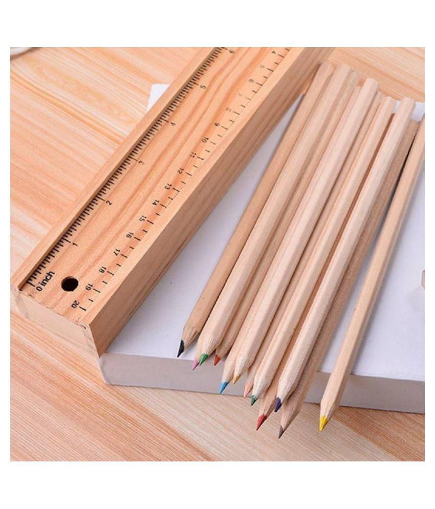 WOODEN PENCIL BOX: Buy Online at Best Price in India ...