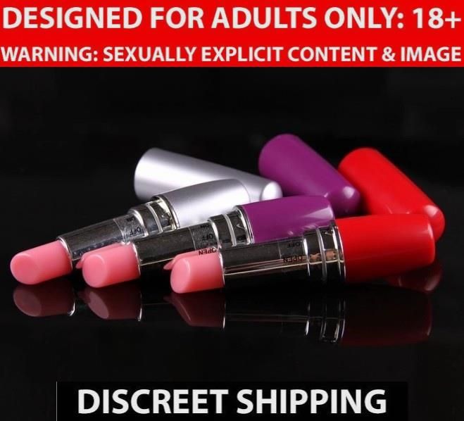 1pcs Discreet Mini Bullet Vibrator Vibrating Lipsticks Sex Toys Massage