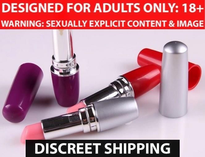 1pcs Discreet Mini Bullet Vibrator Vibrating Lipsticks Sex Toys Massage