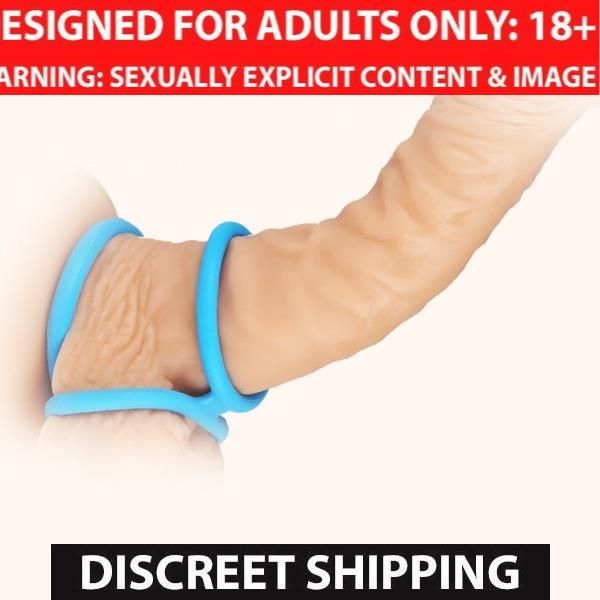 Charming Sex Toys Adult Men Vibration Collars Delay Premature Eja Men Use Triple Silica Gel To Lock Spermatozoa Ring