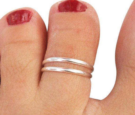 Sterling Silver Handmade Criss Cross Band Toe Ring Knuckle Ring Midi Ring Dainty Elegant