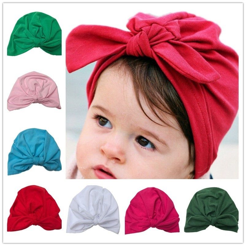 red baby turban