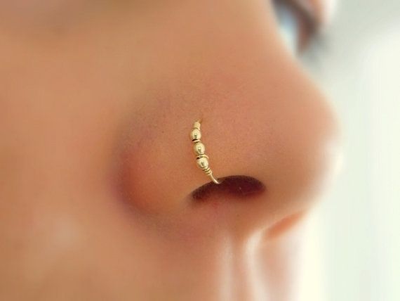 gold filled nose ring