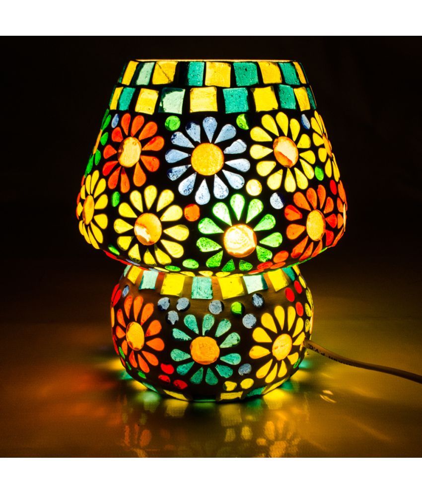 mosaic glass table lamp