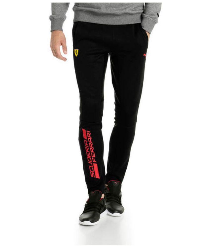 puma polyester track pants