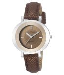 Laurels Brown Color Analog Women's Watch With Strap:  LWW-DV-VI-090907