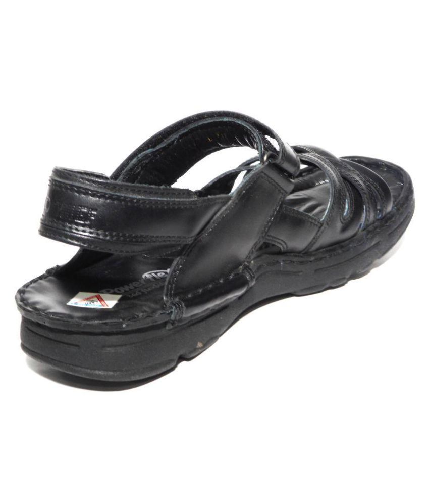 Red Chief RC579 Black Floater Sandals 