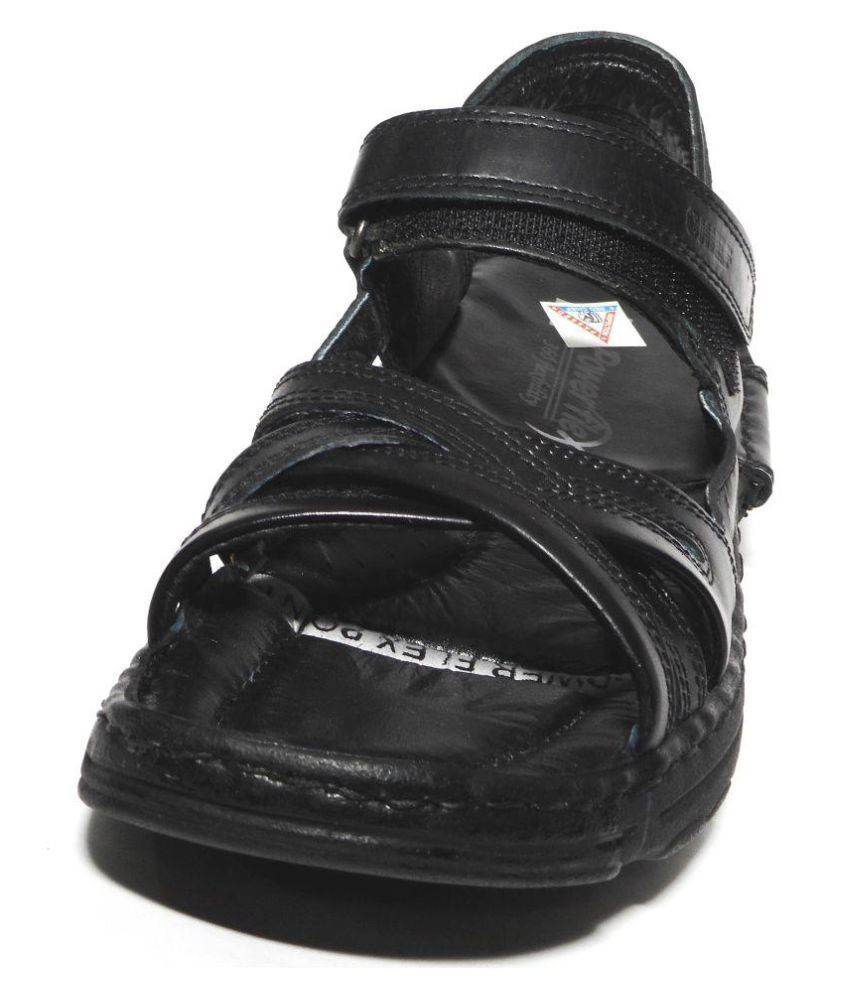 Red Chief RC579 Black Floater Sandals 