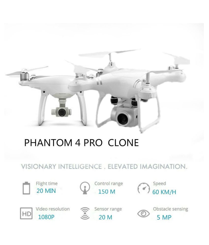 DJI Phantom Clone !!! Fly Time 20min RC Drone with HD 1080P Adjustable
