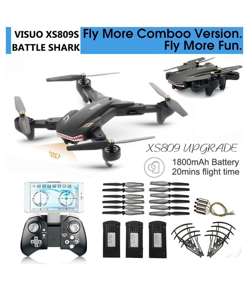 drone shark visuo xs809