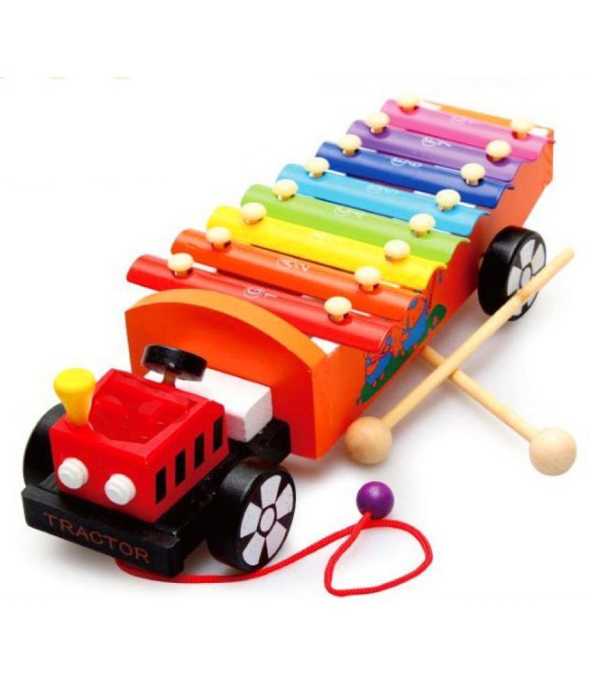 wooden children's toy with movement