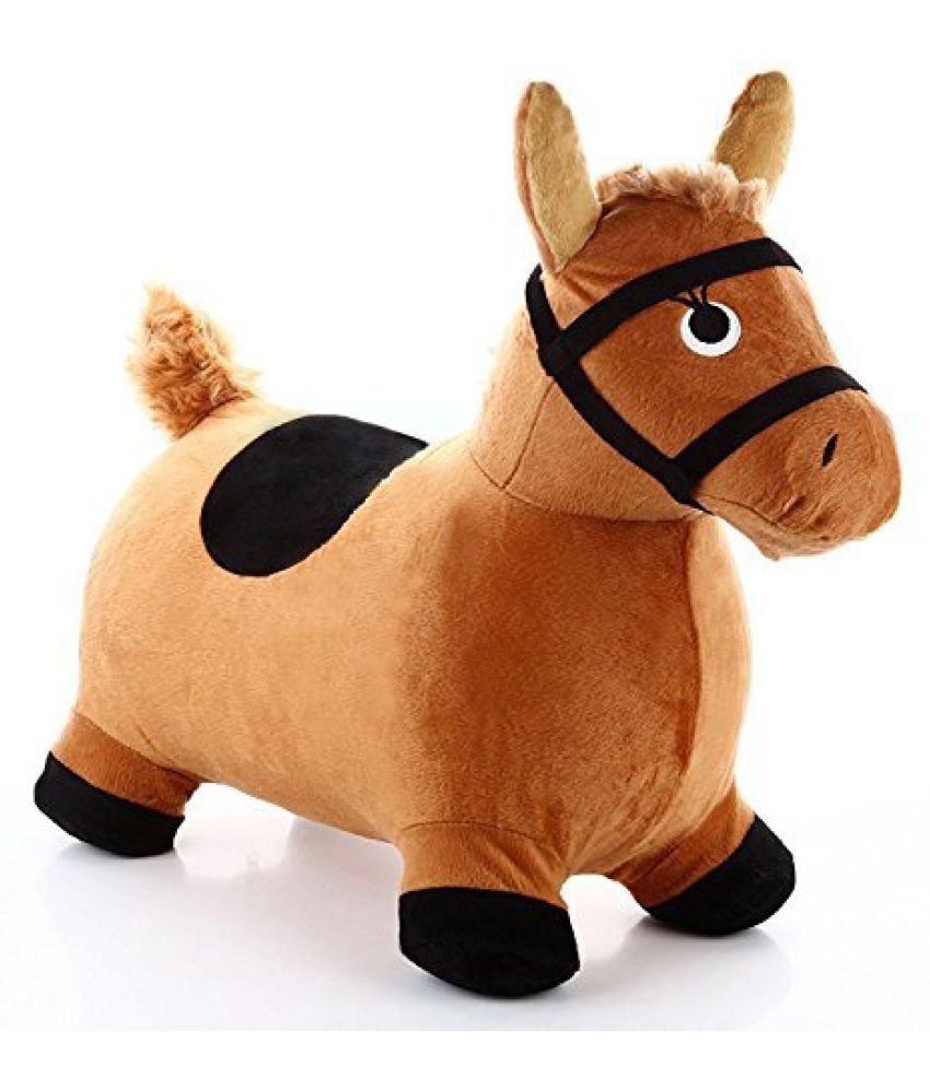 iplay ilearn unicorn bouncy horse plush