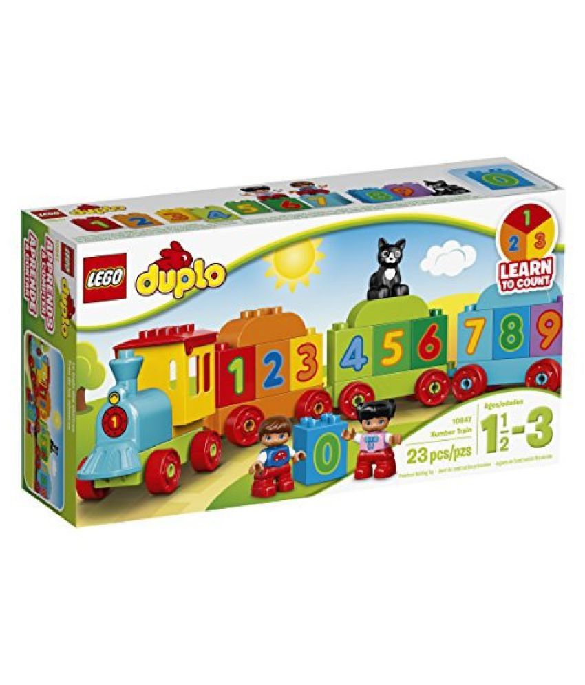 lego duplo my first number train 10847 preschool toy