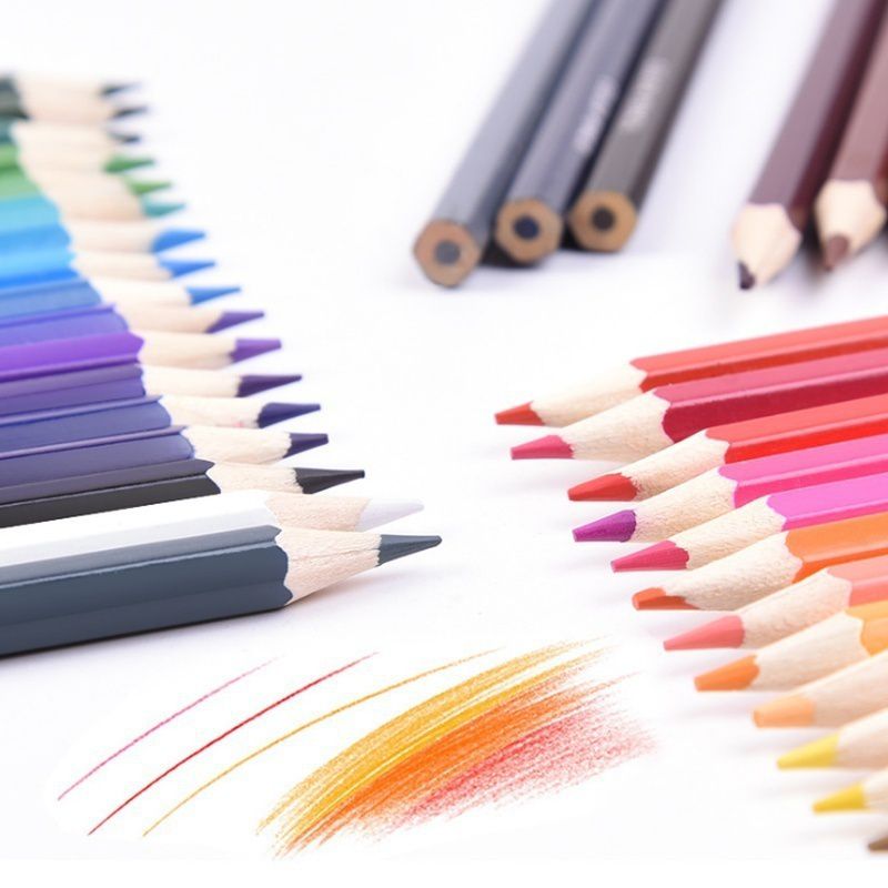 1/288 PCS Children Drawing Kids Color Pencil Art Sketching Colored