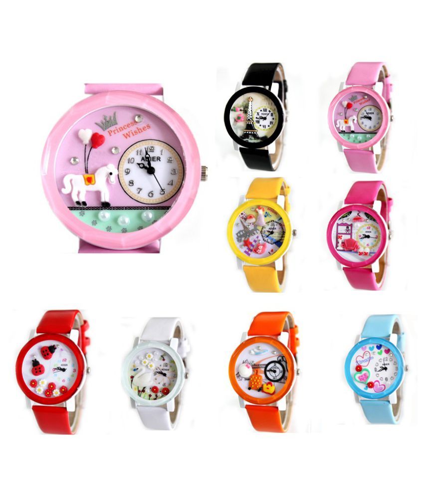 Little Girl's Watch Cute Dial Birthday Gift Children's New Semester