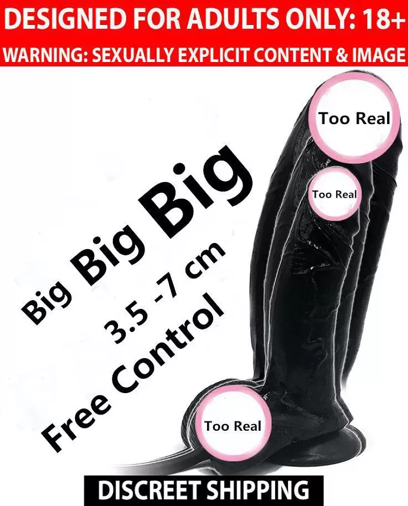 Sex Products for Women Silicone Black Pump Inflatable Big Dildo Sex Toy Buy Sex Products for Women Silicone Black Pump Inflatable Big Dildo Sex Toy at Best Prices in India image
