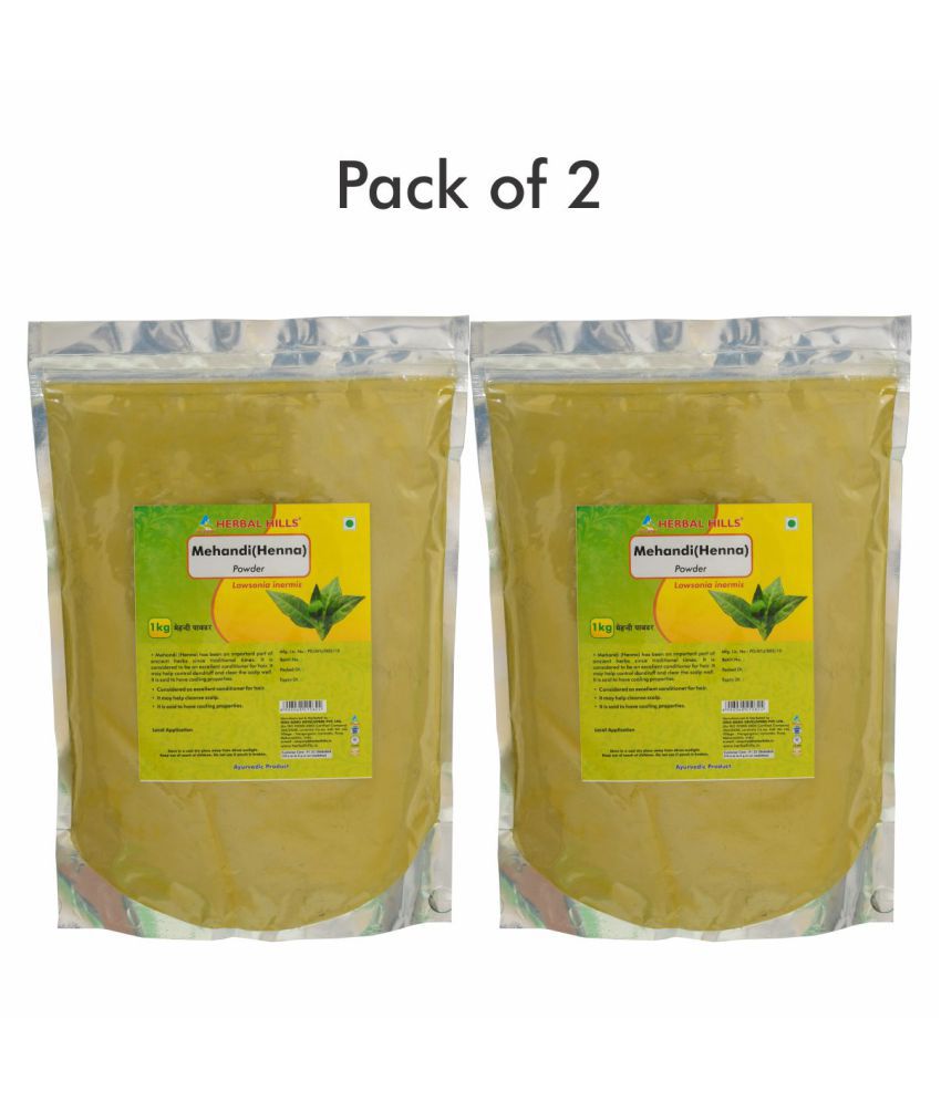     			Herbal Hills Mehandi powder - 1 kg powder - Pack of 2 Powder 1 kg