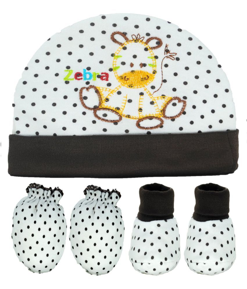 Baby Mittens, Booties with Cap Set 3 Pcs Combo Buy Online at Low Price