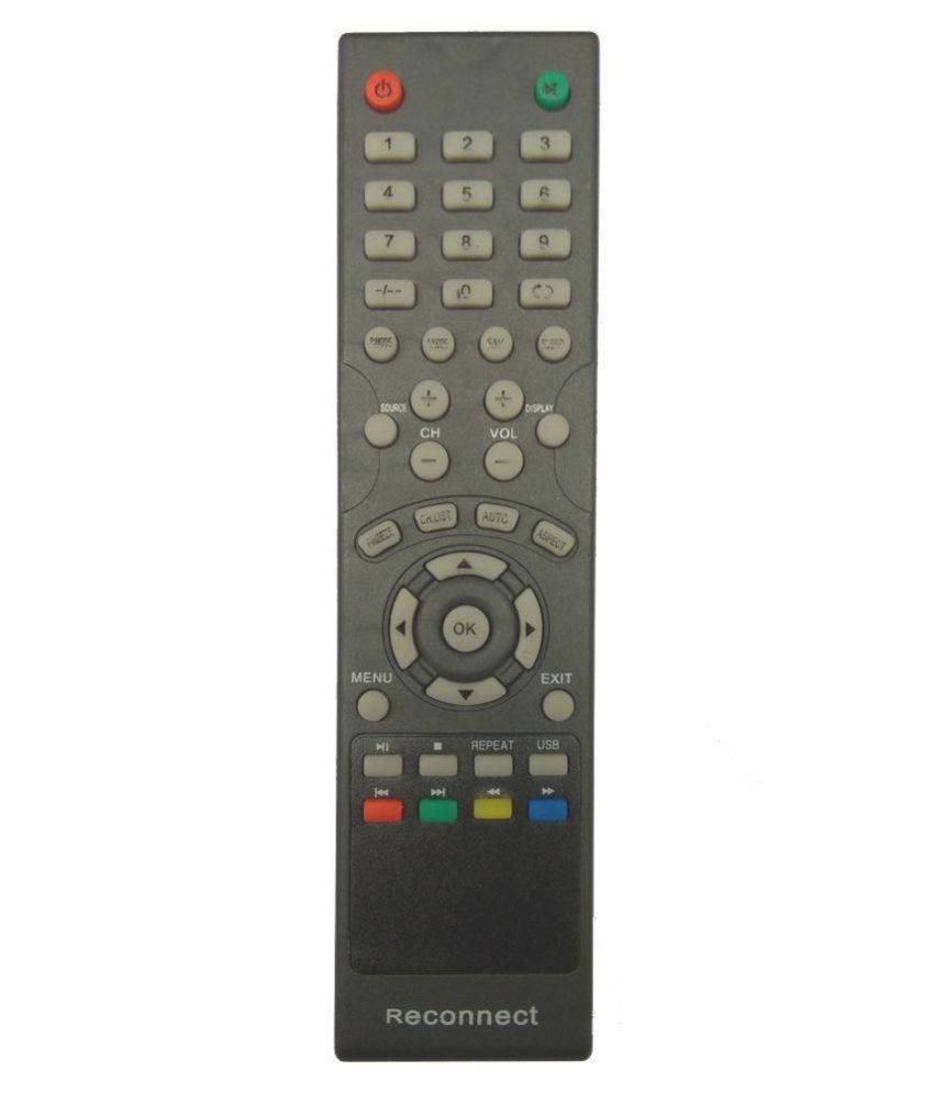 Buy Reconnect led03 TV Remote Compatible with reconnect led/lcd tv