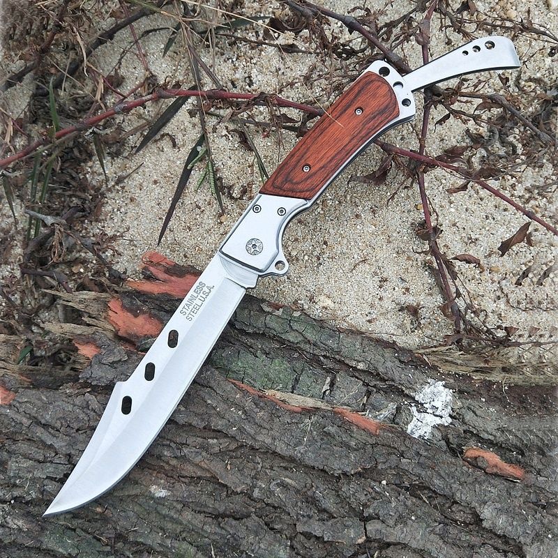 Swiss Army Knife Very Sharp Long Outdoor Folding Knife Defense Survival