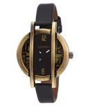 Laurels Black Color Analog Women's Watch With Strap:  LWW-CHL-020204