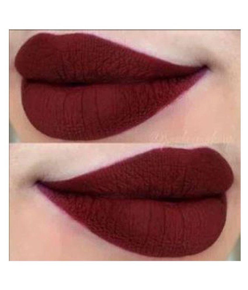 colorbar maroon lipstick shades