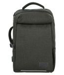 Portronics Grey Canvas Office Bag