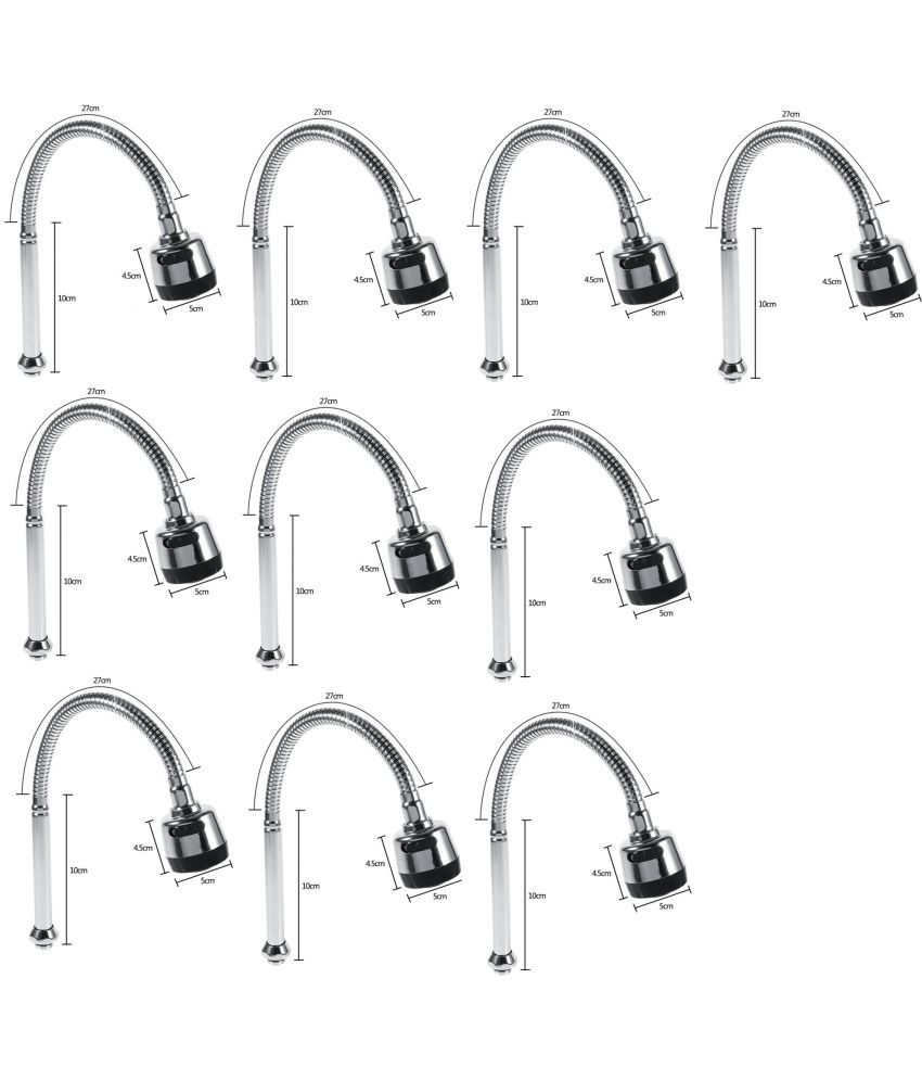 Buy SSS Kitchen Spout Sink cock/Wash basin Spout Swan Neck set of 10