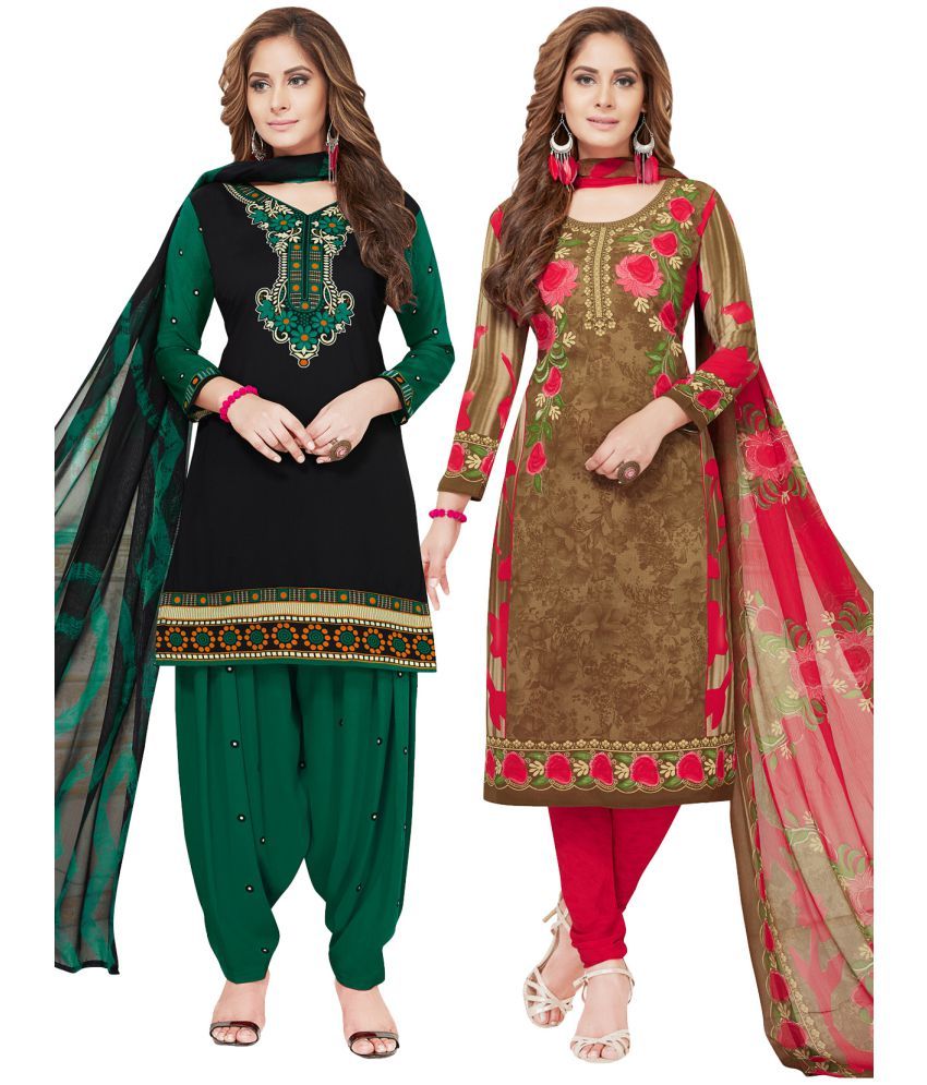 synthetic salwar material