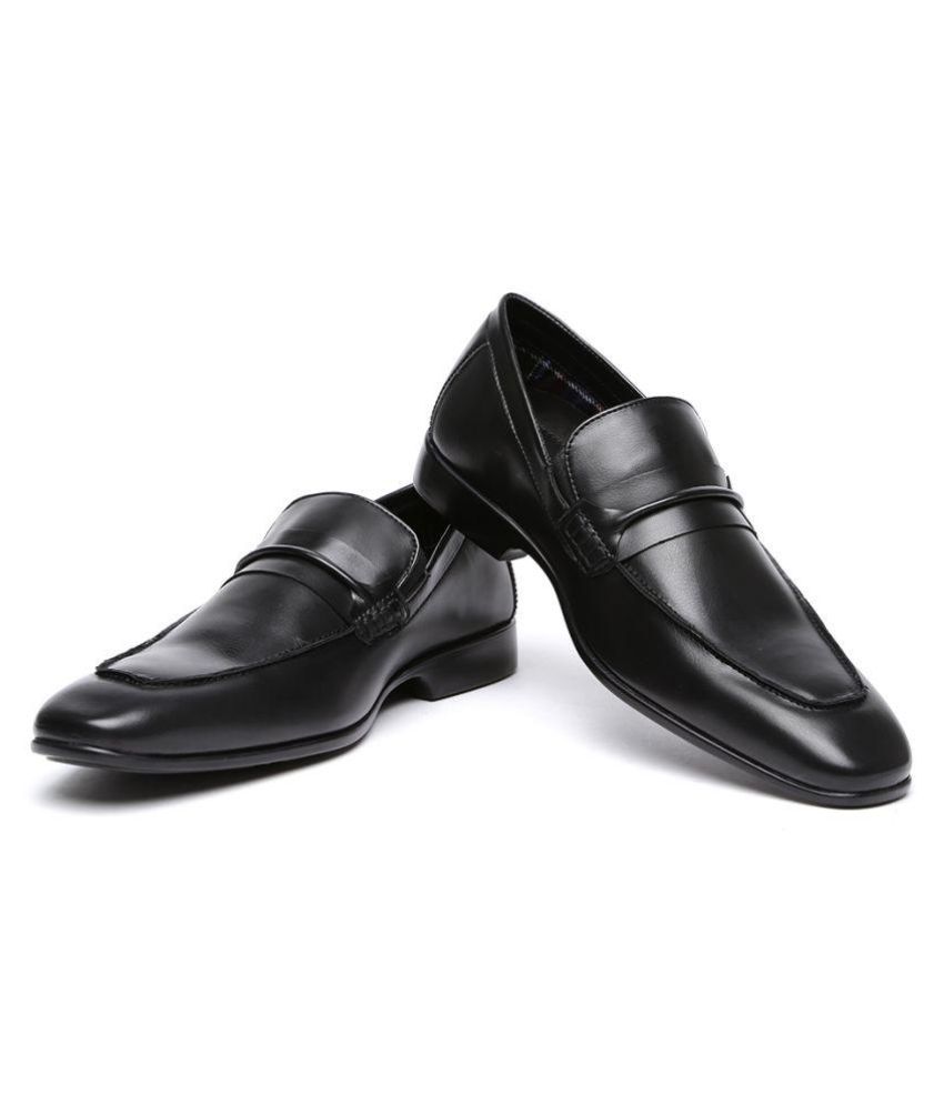 invictus black formal shoes