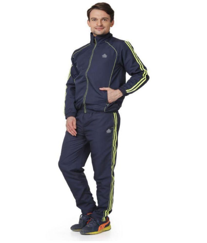 11 degrees navy tracksuit