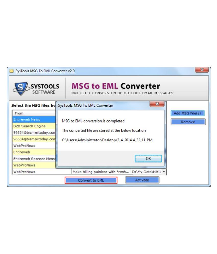 eml to pst converter systools eml to pst converter systools