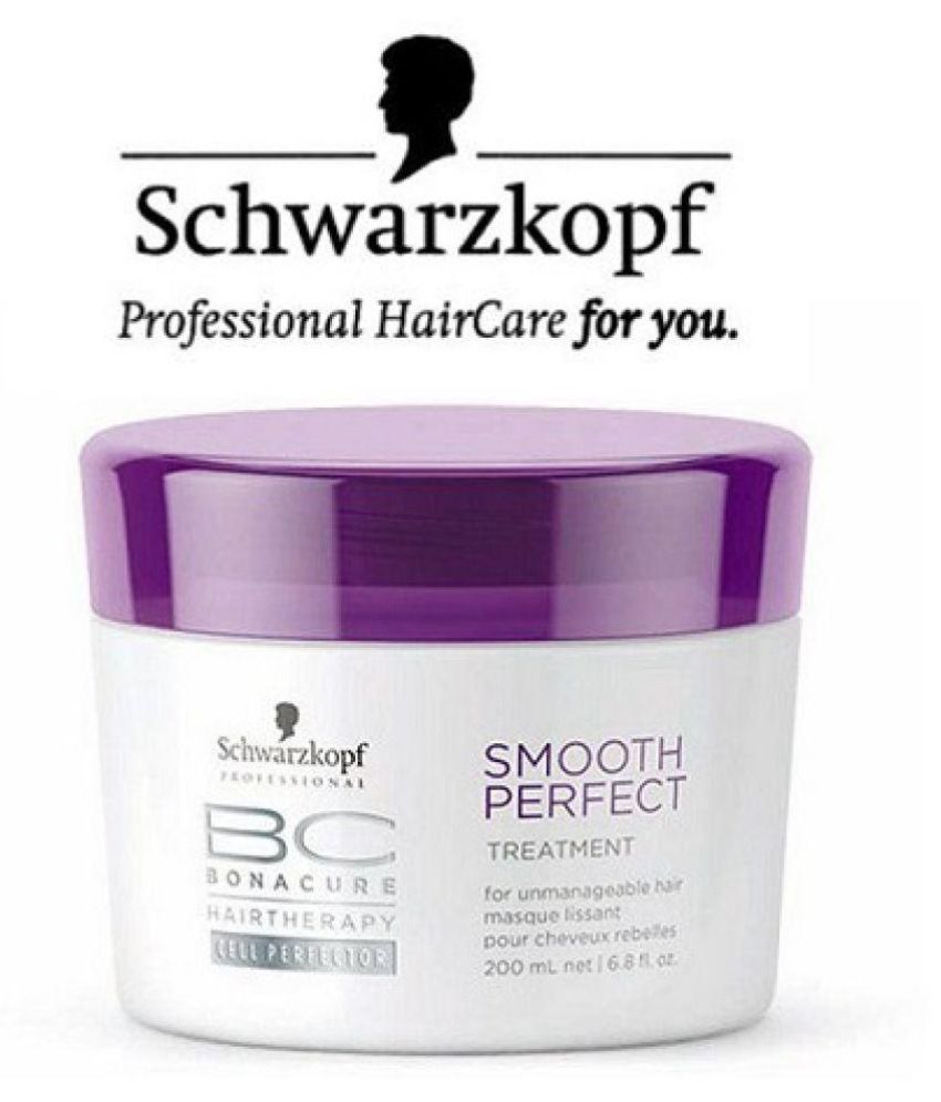 Schwarzkopf BC Smooth Perfect Treatment Hair Mask Cream 200 ml: Buy  Schwarzkopf BC Smooth Perfect Treatment Hair Mask Cream 200 ml at Best  Prices in India - Snapdeal