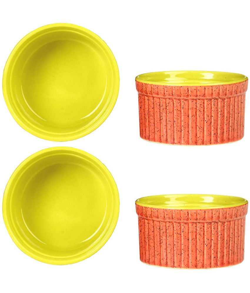 Caffeine Dessert Serving Bowl Ceramic Dinner Set of 4 Pieces Buy