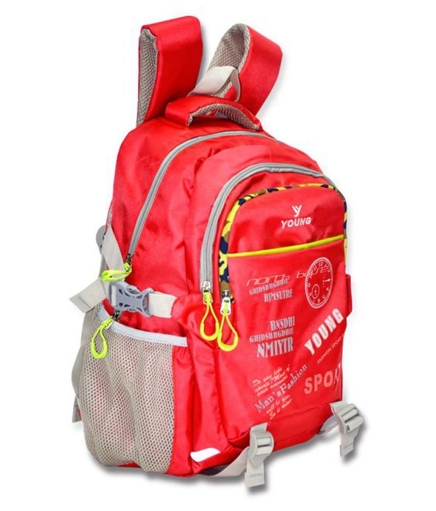 red backpack cheap