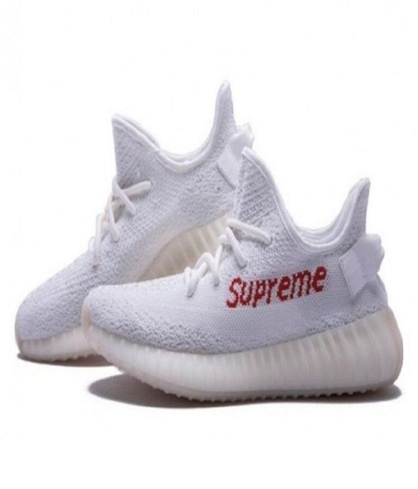 Orador alto lucha Adidas yeezy 350 supreme White Running Shoes - Buy Adidas yeezy 350 supreme  White Running Shoes Online at Best Prices in India on Snapdeal