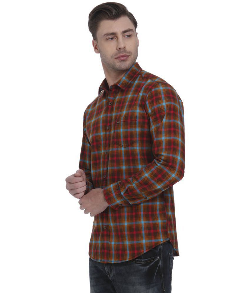 mufti brown shirt
