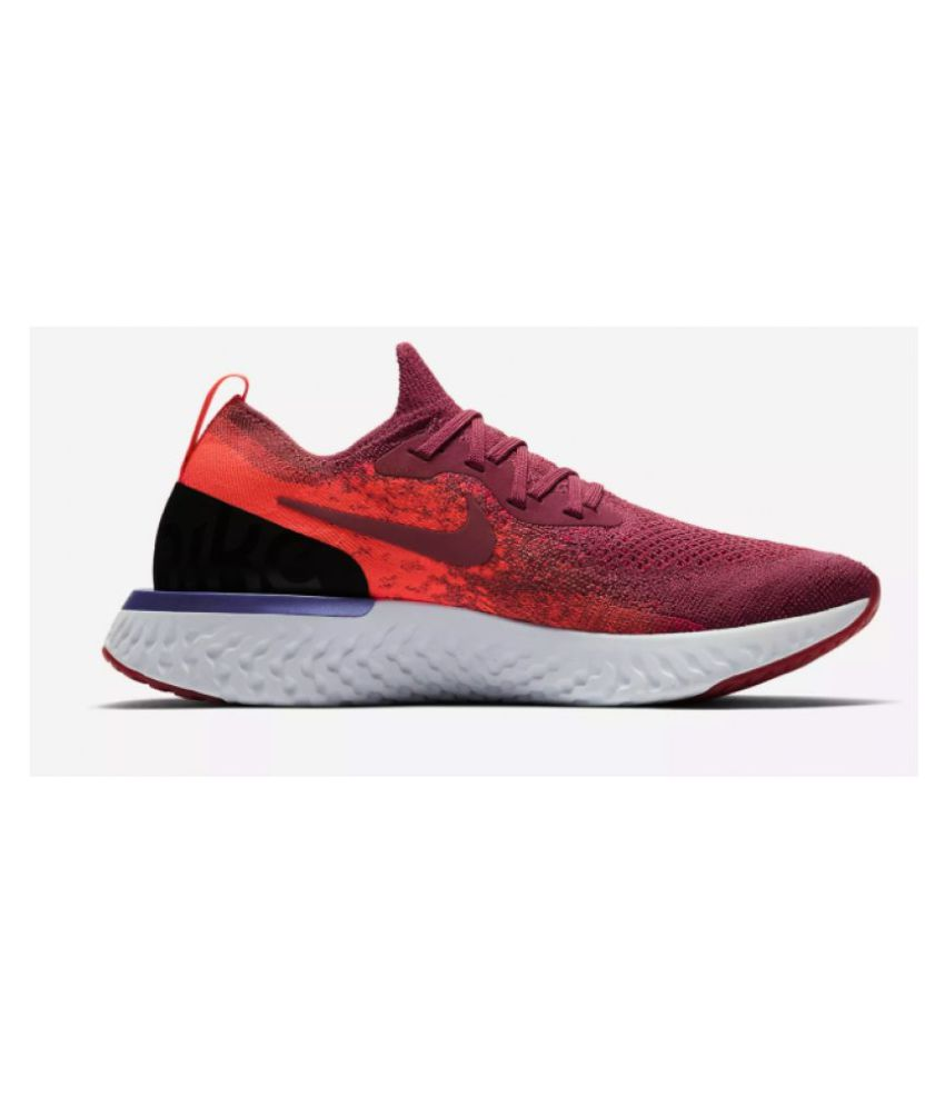 nike epic react flyknit red