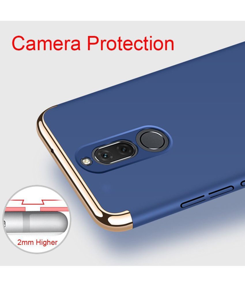 huawei mate 10 lite plain cases covernew blue