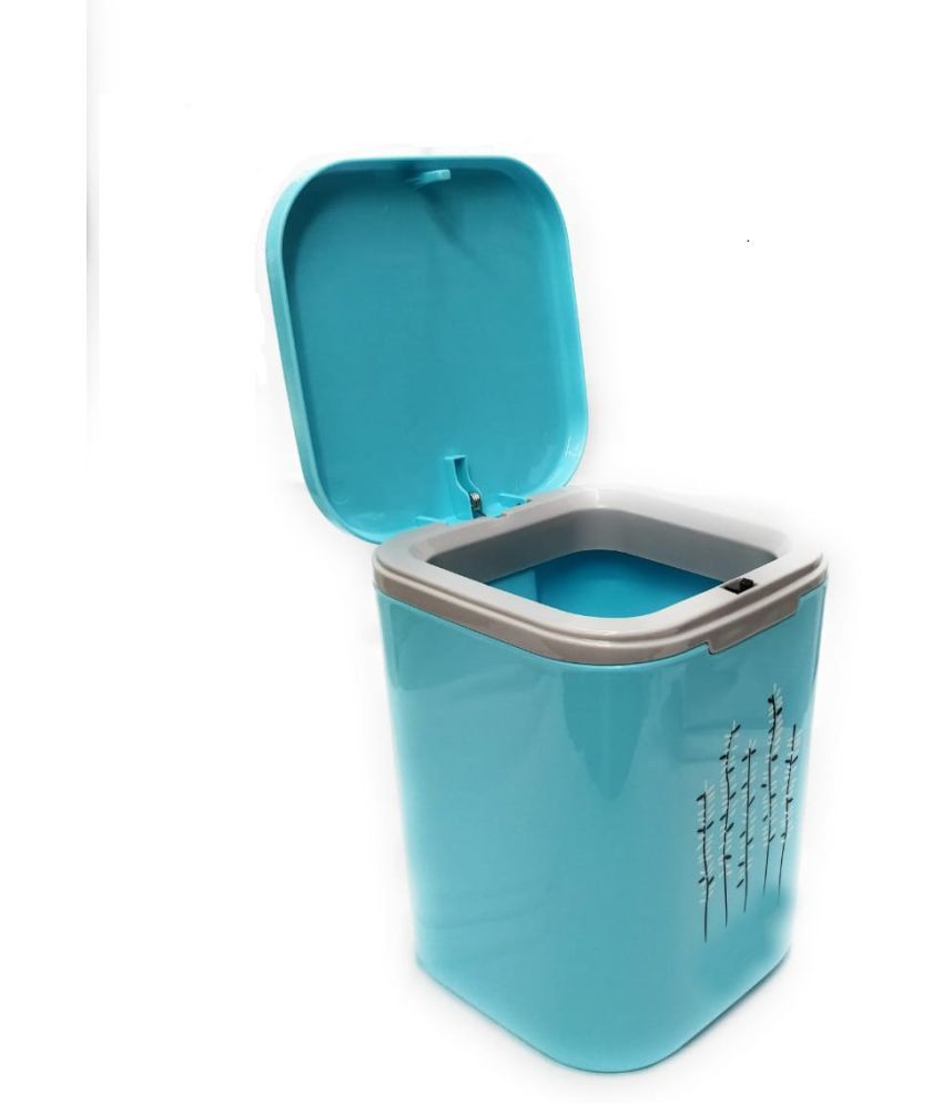 CSM Table Dustbin With Lid Small Square Color May Vary Buy CSM Table