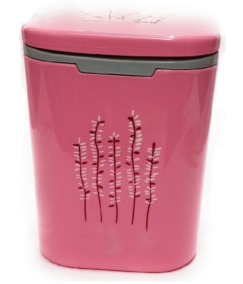 CSM Table Dustbin With Lid Small Square Color May Vary Buy CSM Table