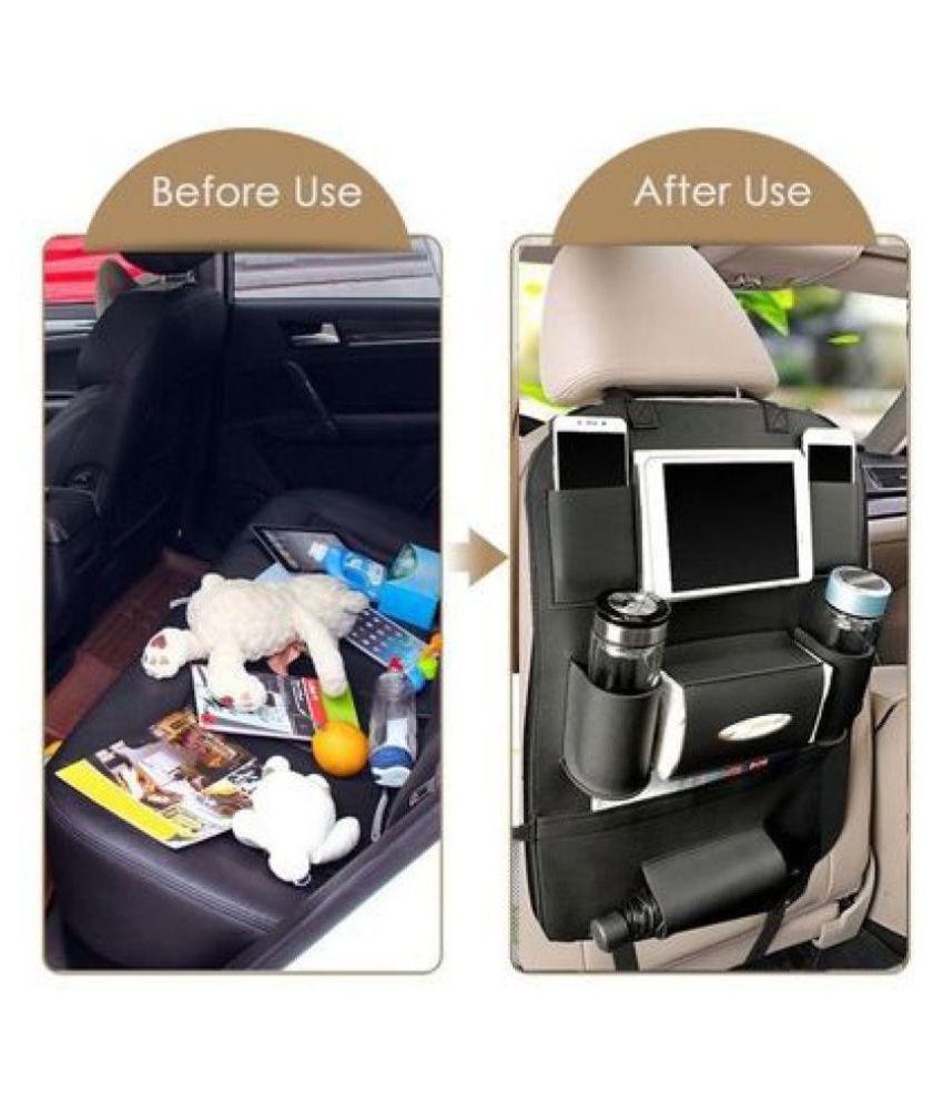 Car Back Seat Organizer Multi Pocket Travel Kids Toy Storage Bag Holder CB