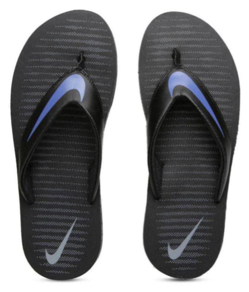 Nike Black Thong Flip Flop Price In India Buy Nike Black Thong