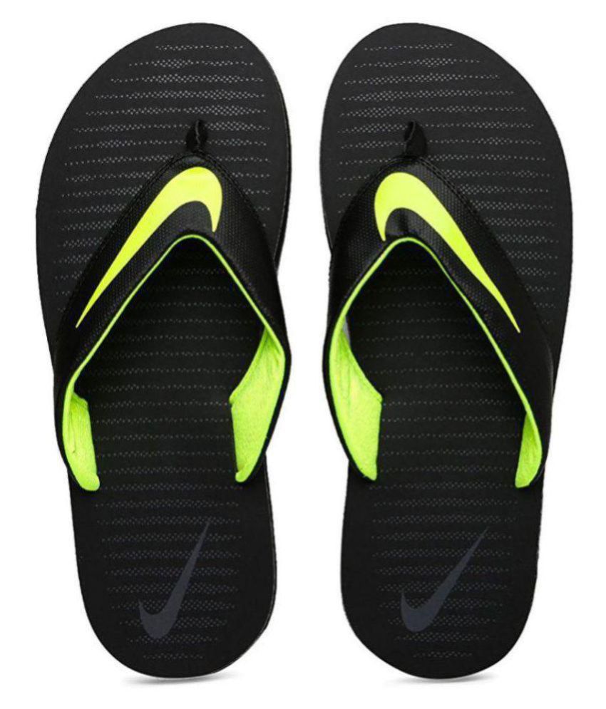 Nike chroma 5 black\u0026green thong Black