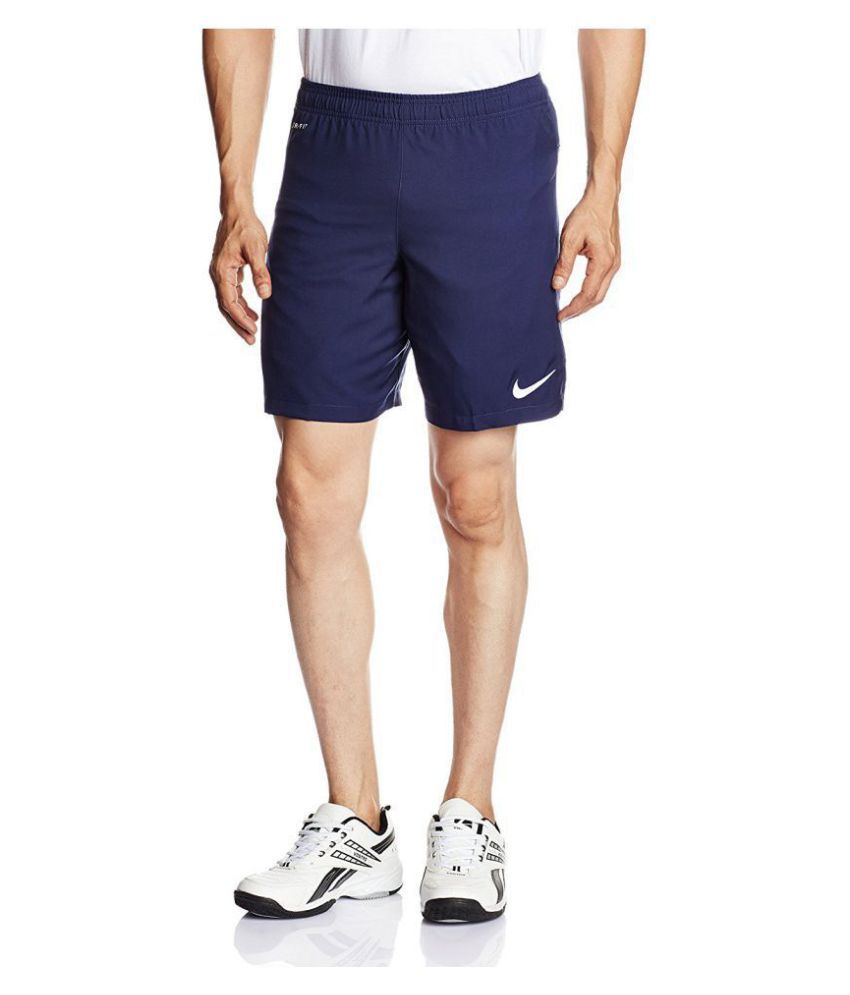 Nike Navy Polyester Lycra Running Shorts Buy Nike Navy Polyester